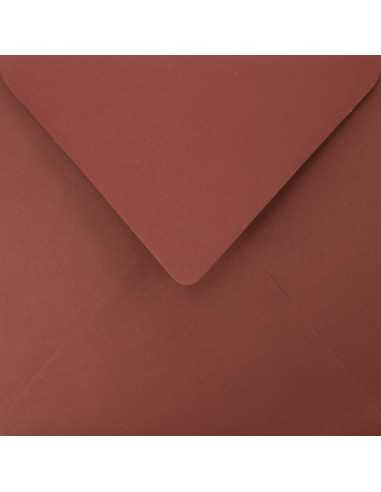 Burano Square Envelope 15,3x15,3cm Gummed Bordeux 90g
