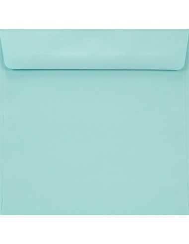Burano Square Envelope 15,5x15,5cm Gummed Azzurro Light Sky Blue 90g