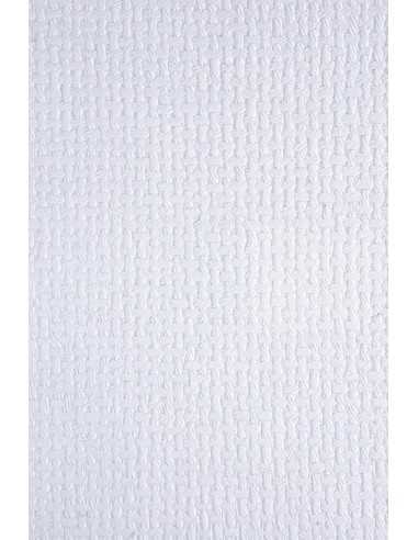 Decorative Paper White - Braid 18x25 Pack of 5
