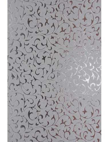 Decorative Paper Metallic Silver - Silver Lace 56x76cm