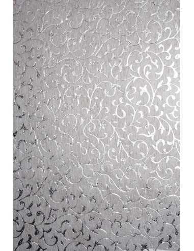Non-woven Fabric White - Silver Lace 58x90cm