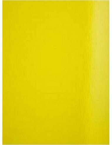 Splendorlux Decorative Coated Paper 250g Mimosa yellow pack of 10A4