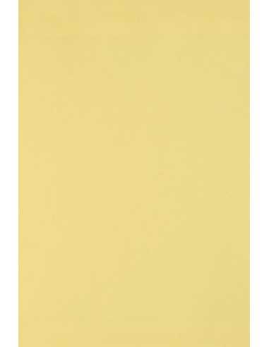 Burano Decorative Smooth Colourful Paper 250g Giallo B07 pack of 10SRA3