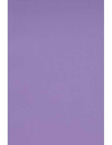 Burano Decorative Smooth Colourful Paper 250g Violet B49 pack of 10SRA3