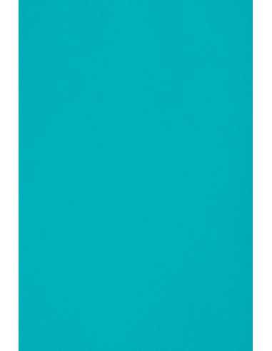 Burano Decorative Smooth Colourful Paper 250g Azzurro Reale B55 pack of 10A3