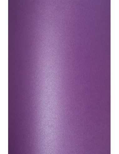 Cocktail Decorative Metallized Paper 120g Purple Rain pack of 10A4