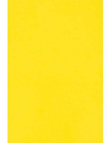 Burano Decorative Smooth Colourful Paper 250g Giallo Zolfo B51 pack of 10A5