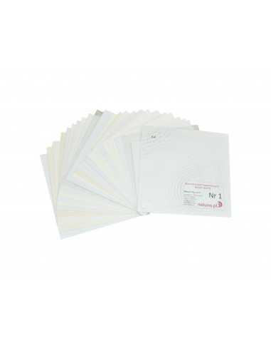 Decorative Envelope Swatch Book Size K4 White and Ecru