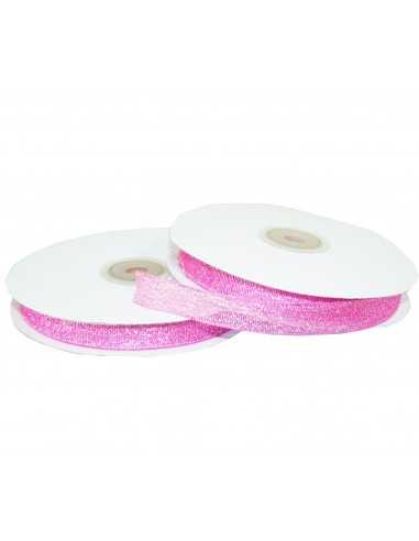 Glitter Ribbon 12mm WB7011 Pink 32mb