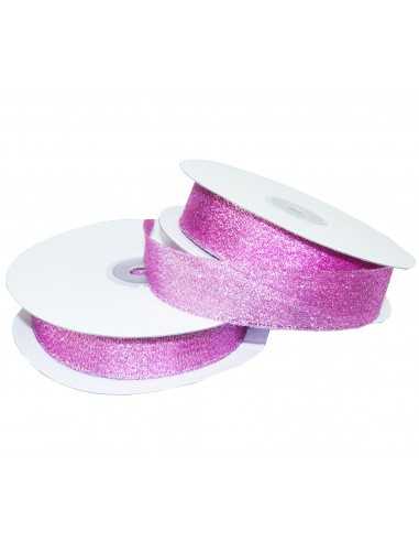 Glitter Ribbon 25mm WB7011 Pink 32mb