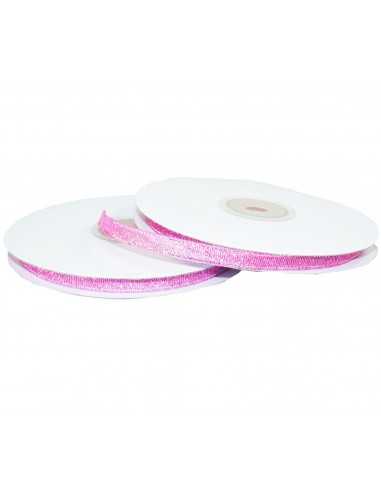 Glitter Ribbon 6mm WB7011 Pink 32mb