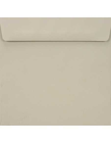 Burano Square Envelope 15,5x15,5cm Gummed Grigio Light Grey 90g