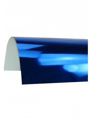 Mirror decorative paper 270g mirrow blue pack of 10A4