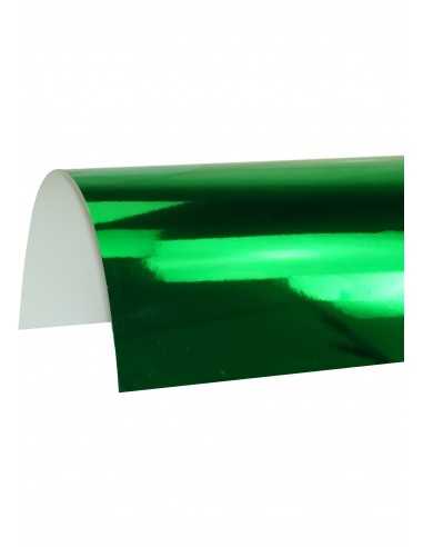 Mirror decorative paper 270g mirrow green pack of 10A4