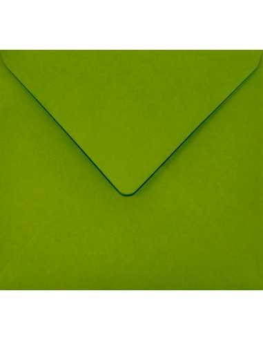 Keaykolour decorative smooth colourful ecological square envelope K4 NK Meadow Delta green 120g