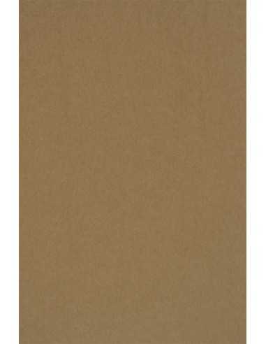 EKO PLUS decorative ecological paper Kraft 400g brown pack of 20A5