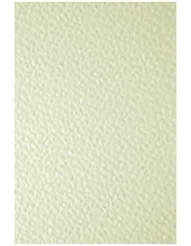 Elfenbens decorative textured business card paper 246g hammer ecru pack of 20A5