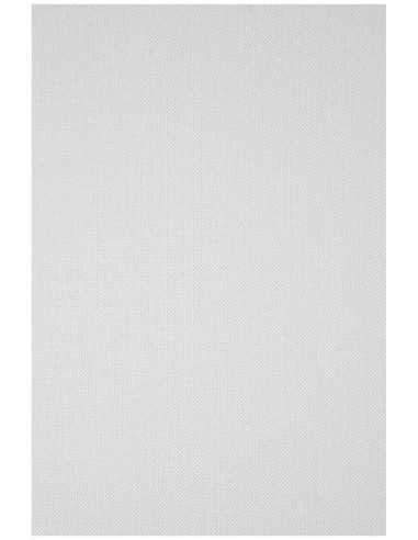Elfenbens decorative textured business card paper 246g rep white pack of 20A5