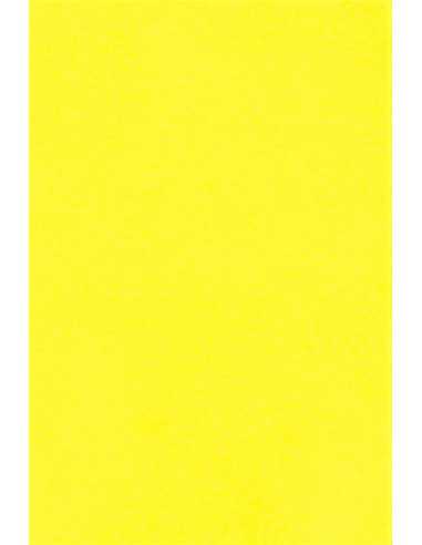 Canary decorative thick bristol 225g yellow pack of 50A4