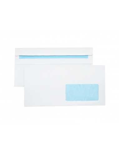 Letter envelope DL SK right window white pack of 100 pcs