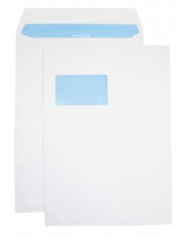 Letter envelope C4 HK left window white 250 pcs