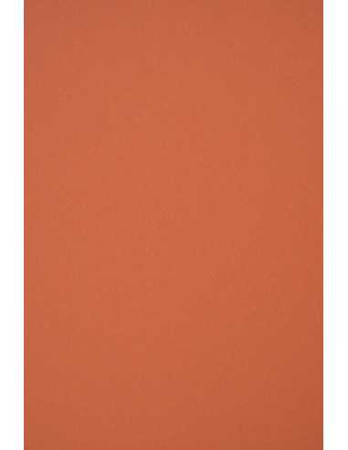 Materica paper 120g Terra Rossa brick-coloured pack. 10A4 sheets