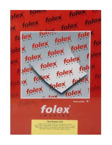 FOLEX TEXTRANS HT / S Iron-on transfer on bright fabrics for laser printers, pack. 1A4