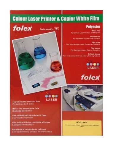 FOLEX BG-72WO White foil for laser printers, pack. 10A4