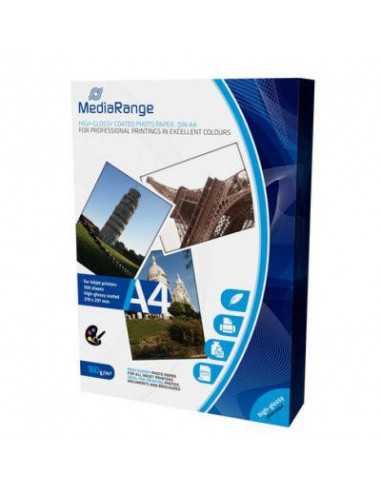 MEDIARANGE 220g Photo paper for inkjet printers, pack. 100A4