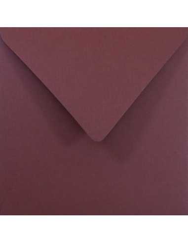 Decorative envelope Tintoretto Paprika maroon 140gsm K4 gummed