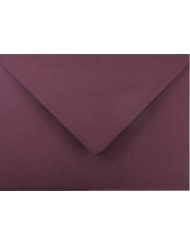 Decorative envelope Tintoretto Paprika burgundy 140gsm B6 gummed