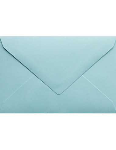 Sirio Color decorative envelope C7 8x12 NK Celeste light blue 115gsm gummed pointed flap