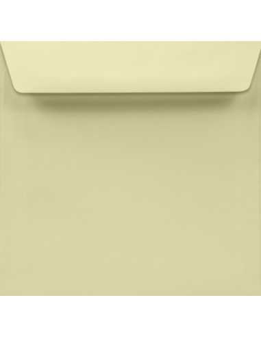Arena Ivory decorative plain square envelope K4 16,5x16,5cm HK cream 120gsm peal&seal square flap