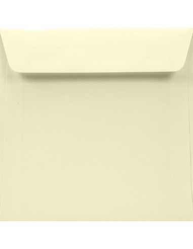 Lessebo Square Envelope 17x17cm gummed Ivory Ecru 100g