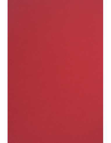 Decorative plain coloured ecological paper Circolor 80g Tulip bordeux Pack of 50 A4