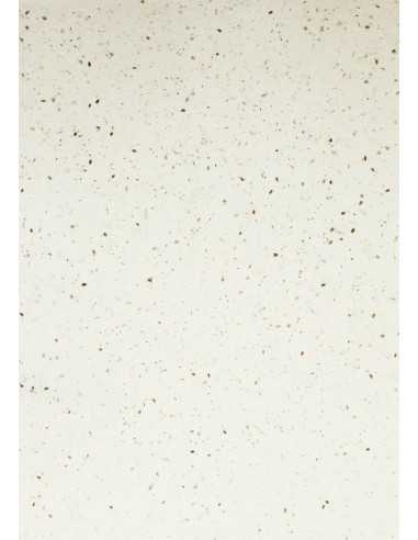 Decorative handmade paper with growing seeds 180gsm A4 5pcs.