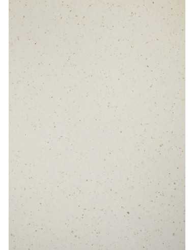Kaffee Recycelt decorative plain coloured ecological paper 250gsm beige 10A5psc