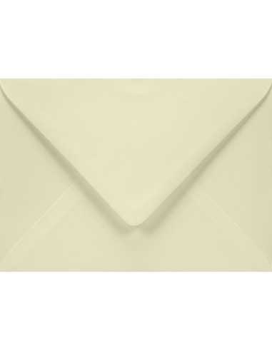 Lessebo decorative envelope B6 Ivory ecru 100gsm gummed pointed flap
