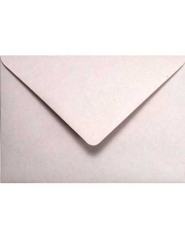 Crush eco-friendly plain coloured decorative envelope B6 Grape light beige 120gsm gummed