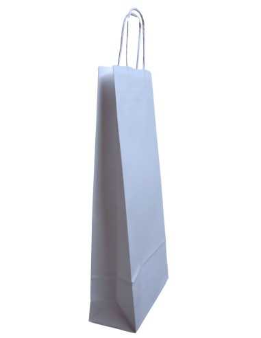 White kraft paper bag 180x80x380mm 20pcs.