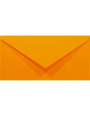 Rainbow coloured decorative envelope DL NK R22 pastel orange 80gsm gummed
