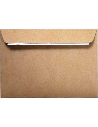 EKO Design smooth decorative envelope C5 HK brown 120gsm peel&seal