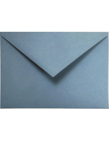 Materica decorative ecological envelope C6 Acqua blue 120gsm gummed