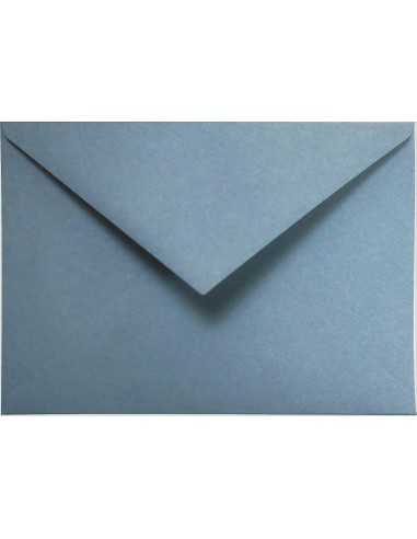 Materica decorative ecological envelope C6 Acqua blue 120gsm gummed