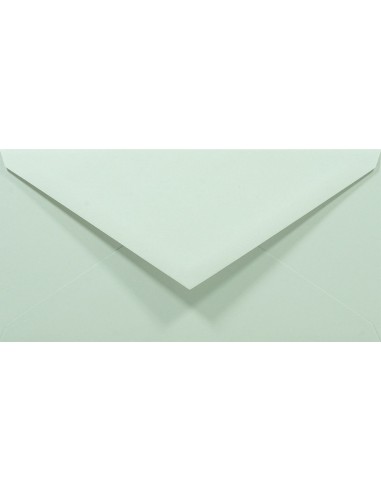 Rainbow coloured decorative envelope DL NK R72 pastel green 80gsm gummed