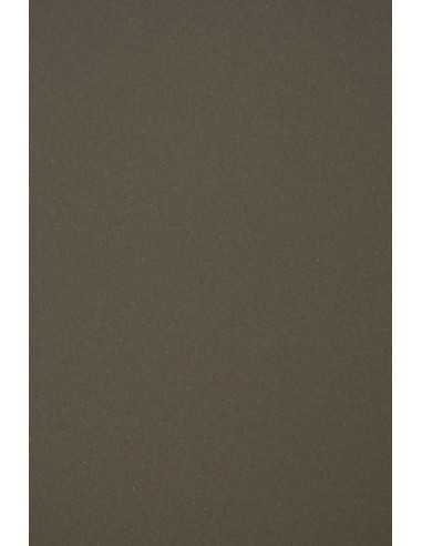 Materica plain coloured ecological decorative paper Pitch dark brown 120gsm 72x102 R200