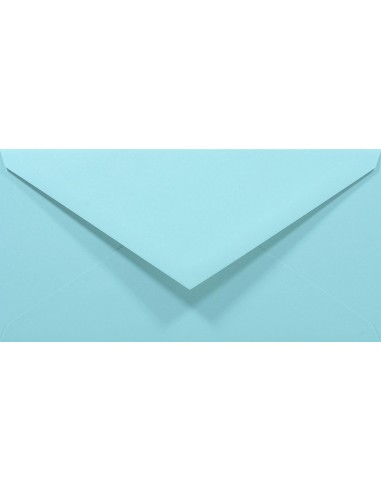 Rainbow coloured decorative envelope DL NK R82 pastel blue 80gsm gummed