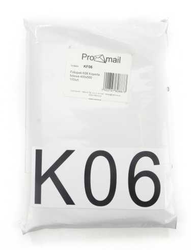 Poly mailing bags K06 foil envelope 400x500mm 25pcs.