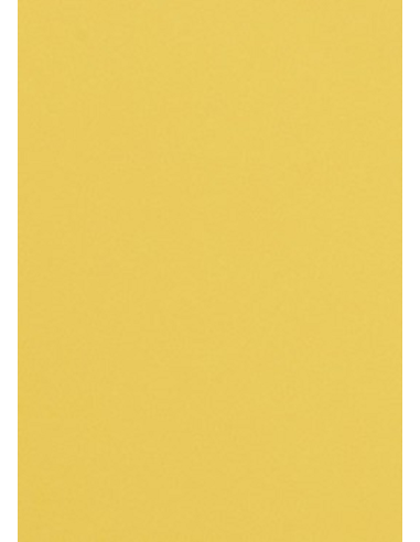 Malmero decorative plain coloured paper Soleil yellow 120gsm A4 10pcs.