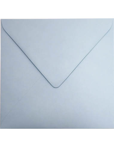 Malmero decorative square envelope K4 15,3cm 120gsm Azur pastel blue gummed delta flap